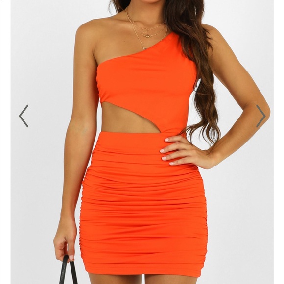 Showpo one shoulder dress Clearance
